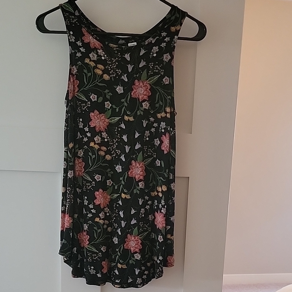 Floral Sleeveless Tank Old Navy